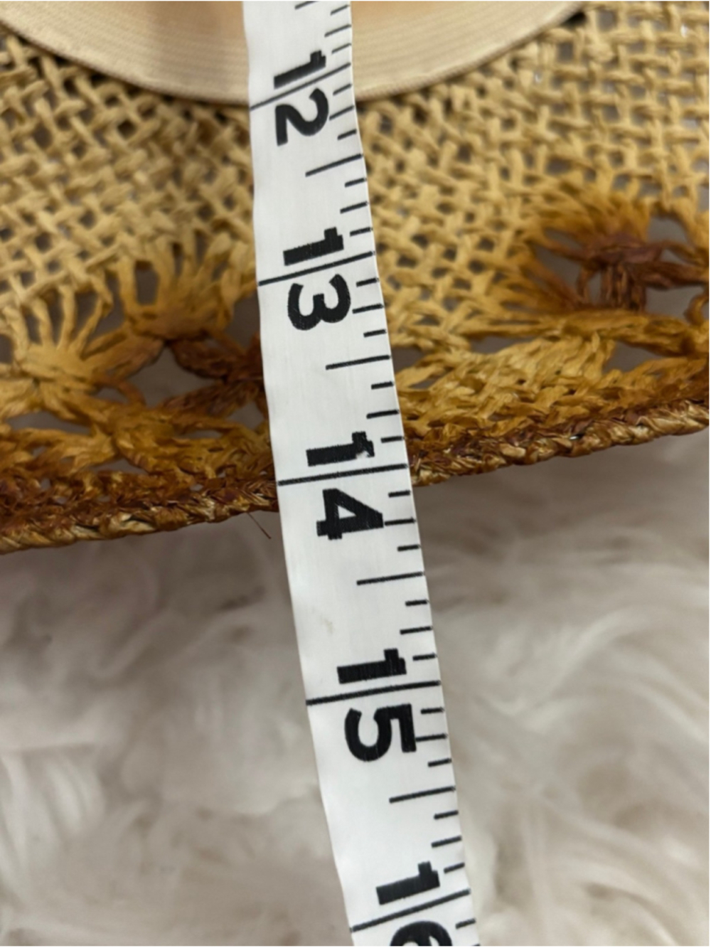WOMENS Natural STRAW hat leather strap Western Cowboy rodeo country festival - Picture 5 of 5